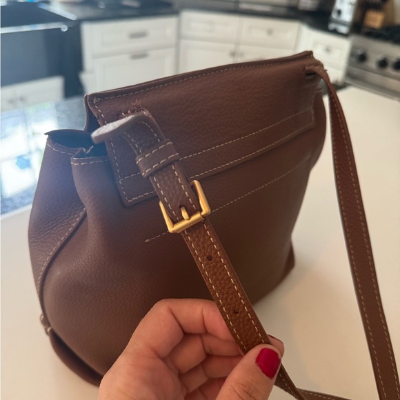 Oroton Margot Medium Satchel in Brown Size M - Picture 11 of 16